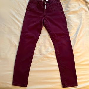 Maroon pants